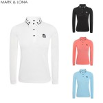 MARK&LONA 마크앤로나 6종 여성 골프 긴팔 카라티셔츠